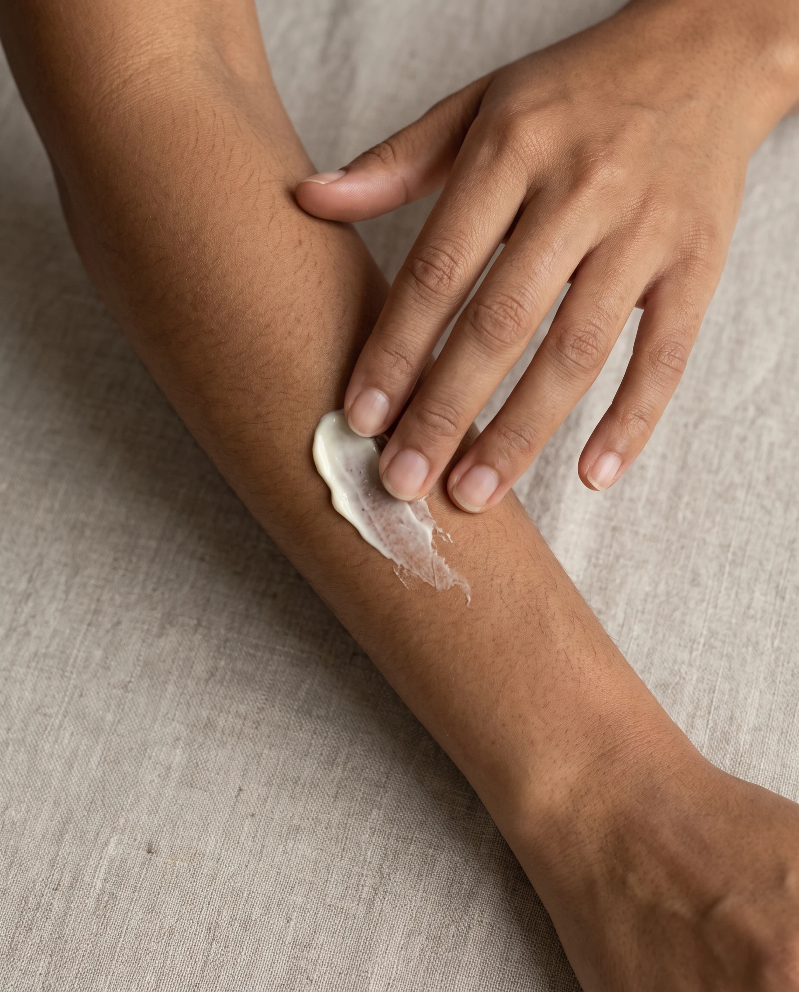 Aplicación de Crema Corporal