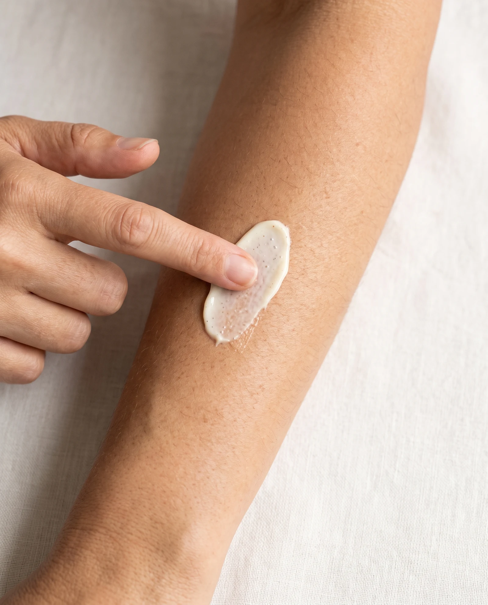 Aplicación de Exfoliante Corporal