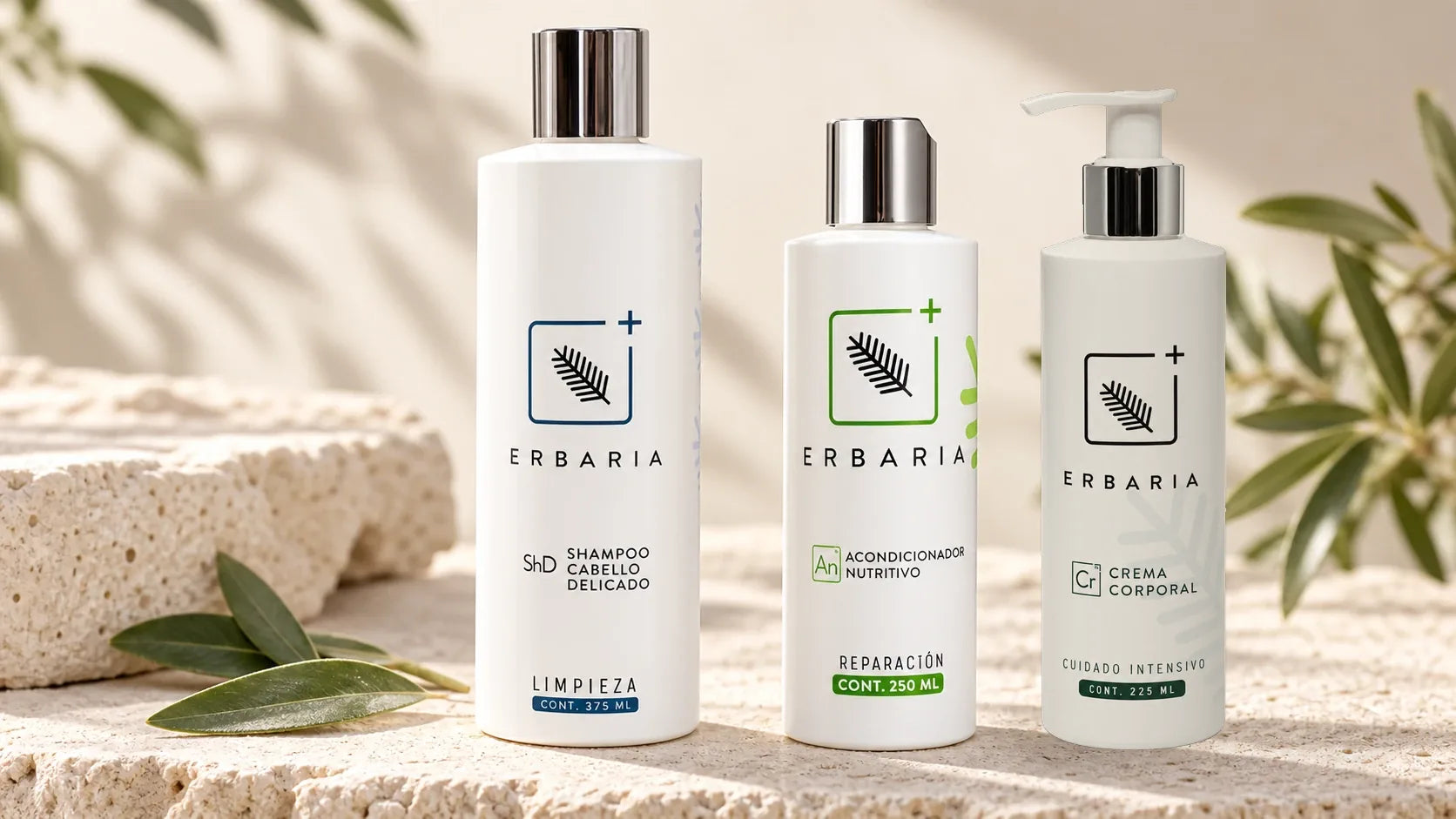 Ritual de ducha: cabello y cuerpo Erbaria